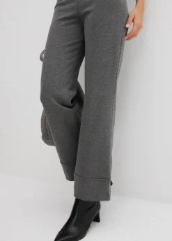 bonprix Hosen^Hose aus Viskose-Mix anthrazit meliert meliert