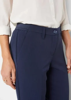 bonprix Hosen|Blazer^Hosenanzug dunkelblau