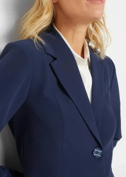 bonprix Hosen|Blazer^Hosenanzug dunkelblau