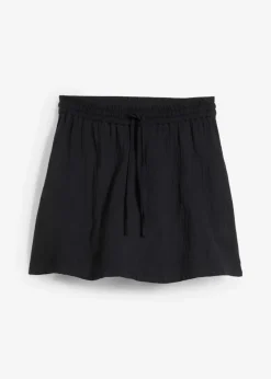 bonprix Hosen|Bekleidung·Kleider^Hosenrock aus weichem Musselin schwarz