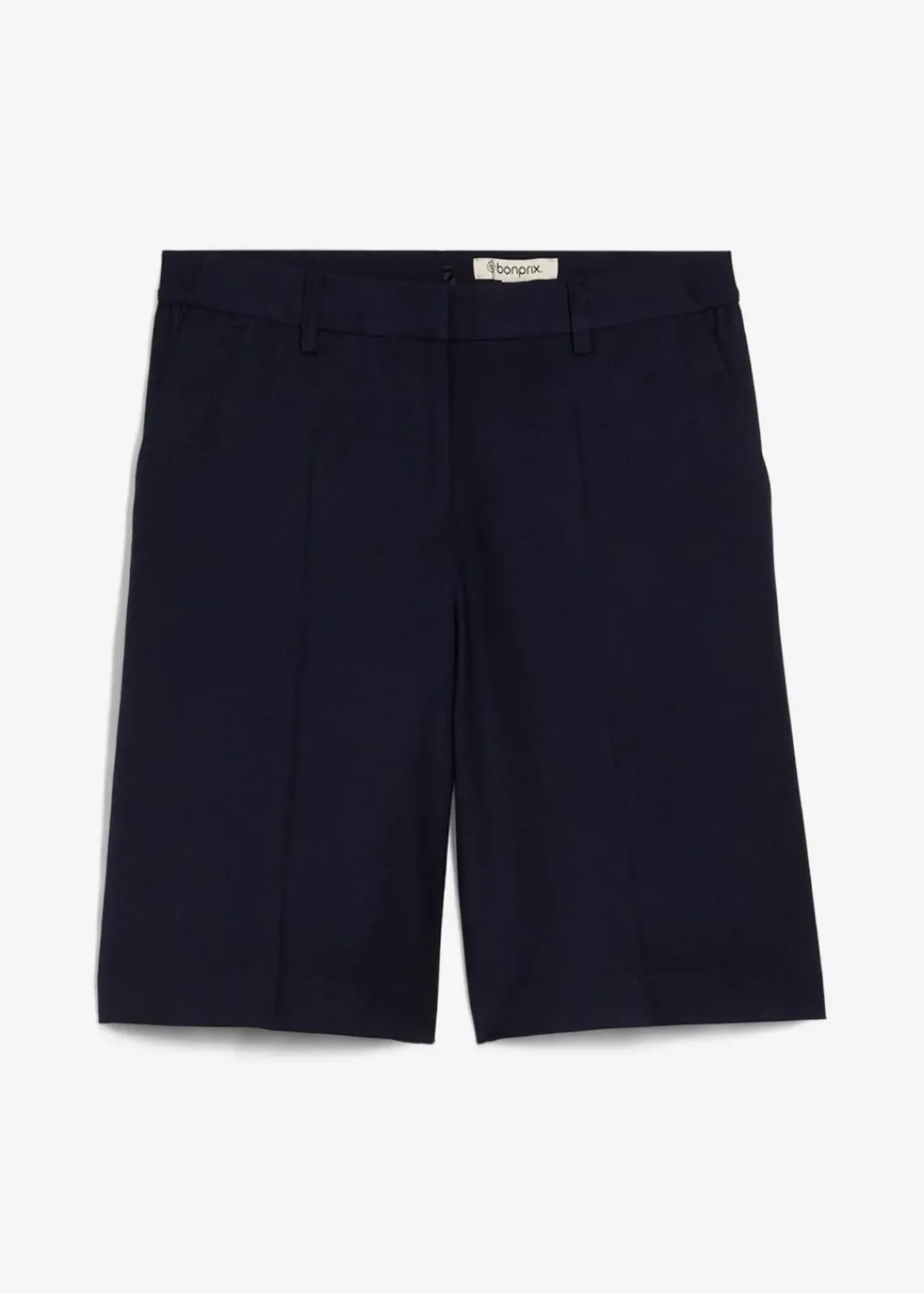bonprix Hosen|Premium^Hosenrock mit Wollanteil dunkelblau meliert