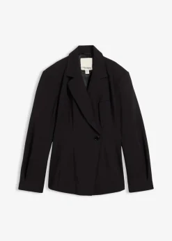 bonprix Bekleidung·Basics|Blazer^Hourglass Blazer schwarz