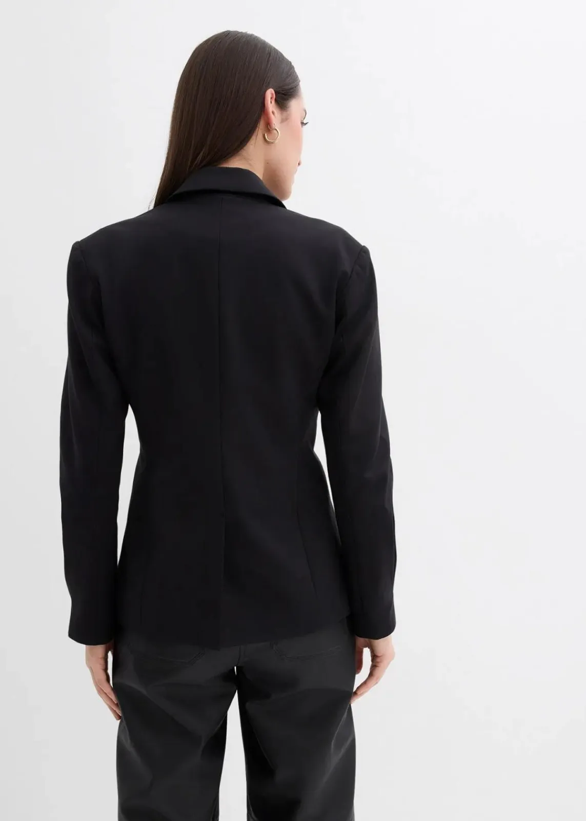 bonprix Bekleidung·Basics|Blazer^Hourglass Blazer schwarz
