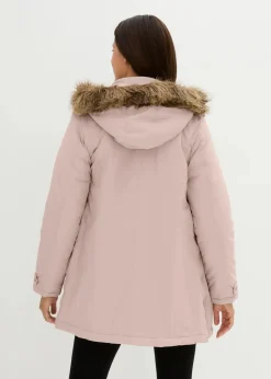 bonprix Nachhaltigere Materialien|Umstandsmode^3-in-1 Funktions-Umstandsjacke und Tragejacke mattrose