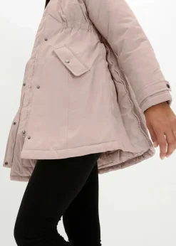 bonprix Nachhaltigere Materialien|Umstandsmode^3-in-1 Funktions-Umstandsjacke und Tragejacke mattrose