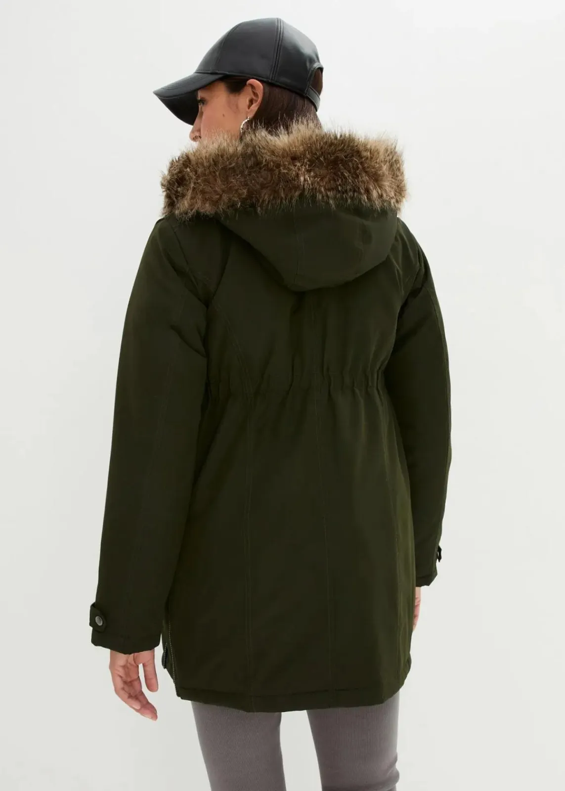 bonprix Nachhaltigere Materialien|Umstandsmode^3-in-1 Funktions-Umstandsjacke und Tragejacke nachtoliv