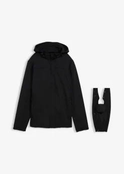 bonprix Bekleidung·Blazer|Umstandsmode^3-in-1 Herren-Tragejacke mit Vorder- und Rückentragefunktion schwarz
