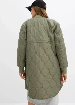 bonprix Bekleidung·Blazer|Umstandsmode^3-in-1 leicht wattierter Umstands- und Tragemantel schlammgrün