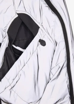 bonprix Bekleidung·Blazer|Umstandsmode^3-in-1 Reflektierende Umstandsjacke mit Trage- und Schwangerschaftseinsatz grau