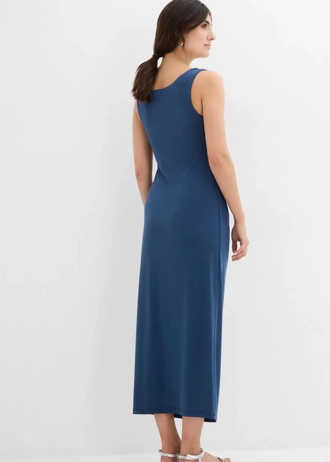 bonprix Bekleidung·Blazer|Umstandsmode^2-in-1 Umstands- und Stillkleid mit seitlichen Reißverschlüssen tiefblau