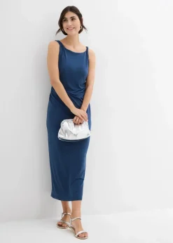 bonprix Bekleidung·Blazer|Umstandsmode^2-in-1 Umstands- und Stillkleid mit seitlichen Reißverschlüssen tiefblau