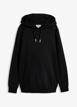 bonprix Bekleidung·Blazer|Nachhaltigere Materialien^2-in-1 Umstands- und Stillsweatshirt aus reiner Bio-Baumwolle schwarz