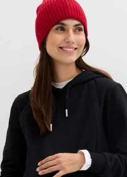 bonprix Bekleidung·Blazer|Nachhaltigere Materialien^2-in-1 Umstands- und Stillsweatshirt aus reiner Bio-Baumwolle schwarz