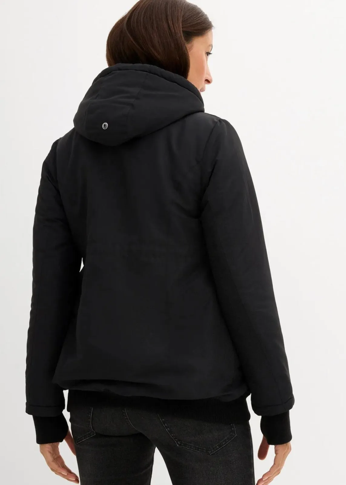 bonprix Bekleidung·Blazer|Umstandsmode^3-in-1 Umstands- und Tragejacke mit zwei Einsätzen schwarz