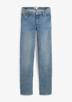 bonprix Bekleidung·Blazer|Nachhaltigere Materialien^2-in-1 Umstandsjeans für die Schwangerschaft und danach, Straight blau denim
