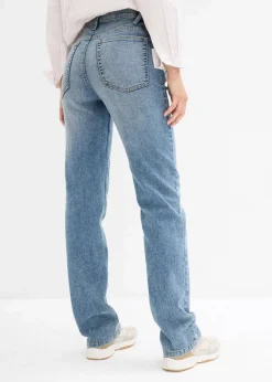 bonprix Bekleidung·Blazer|Nachhaltigere Materialien^2-in-1 Umstandsjeans für die Schwangerschaft und danach, Straight blau denim