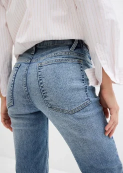 bonprix Bekleidung·Blazer|Nachhaltigere Materialien^2-in-1 Umstandsjeans für die Schwangerschaft und danach, Straight blau denim
