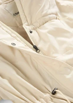 bonprix Bekleidung·Blazer|Umstandsmode^3-in-1 Umstandsparka mit Trageeinsatz natur
