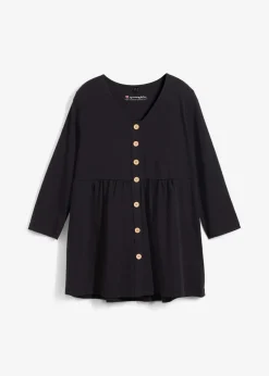bonprix Bekleidung·Blazer|Nachhaltigere Materialien^2-in-1 Umstandsshirt und Stillshirt aus Bio-Baumwolle schwarz