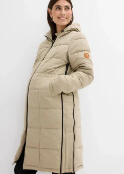 bonprix Bekleidung·Blazer|Nachhaltigere Materialien^3-in-1 Umstandssteppmantel und Tragemantel mit recyceltem Polyester new khaki