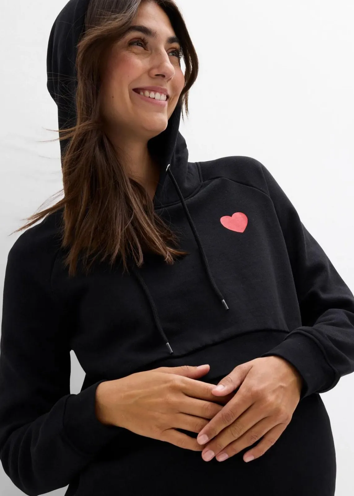 bonprix Bekleidung·Blazer|Umstandsmode^2-in-1 Umstands-und Stillsweatshirt aus Bio-Baumwolle dunkelblau