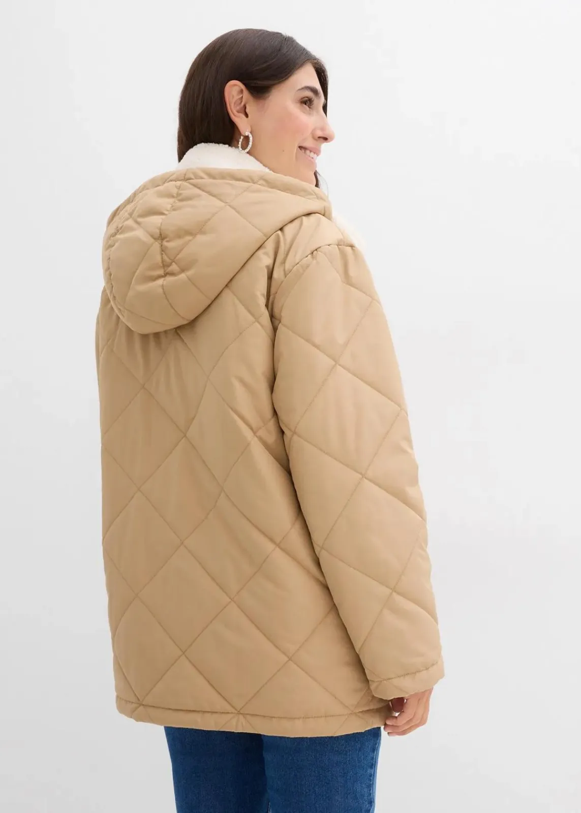bonprix Bekleidung·Blazer|Umstandsmode^6-in-1 Umstands-und Tragejacke mit herausnehmbarer Weste mattcamel