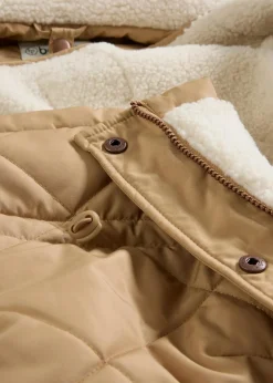 bonprix Bekleidung·Blazer|Umstandsmode^6-in-1 Umstands-und Tragejacke mit herausnehmbarer Weste mattcamel