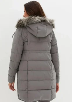 bonprix Umstandsmode|Bekleidung·Blazer^3-in-1 warm wattierte Umstands- und Tragejacke rauchgrau