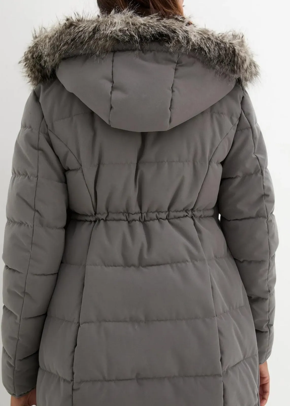 bonprix Umstandsmode|Bekleidung·Blazer^3-in-1 warm wattierte Umstands- und Tragejacke rauchgrau
