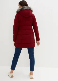 bonprix Umstandsmode|Bekleidung·Blazer^3-in-1 warm wattierte Umstands- und Tragejacke kastanienrot