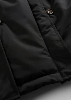 bonprix Bekleidung·Blazer|Umstandsmode^3-in-1 wattierter Umstandsmantel mit Trageeinsatz schwarz
