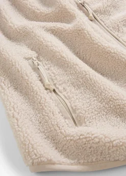bonprix Bekleidung·Blazer|Umstandsmode^3-in-1 weiche Umstands-und Trageweste aus Teddyfleece steingrau