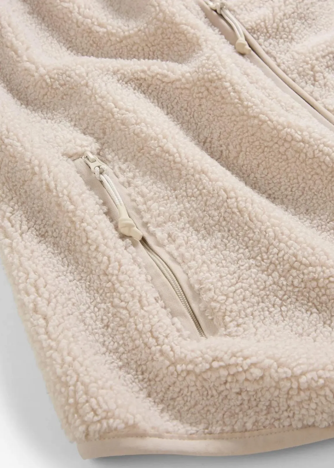 bonprix Bekleidung·Blazer|Umstandsmode^3-in-1 weiche Umstands-und Trageweste aus Teddyfleece steingrau
