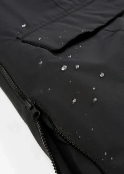 bonprix Bekleidung·Blazer|Nachhaltigere Materialien^3-in-1 wind-und wasserdichter Umstandsmantel mit Trageeinsatz schwarz