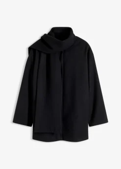 bonprix Bekleidung·Hosen|Nachhaltigere Materialien^Jacke schwarz