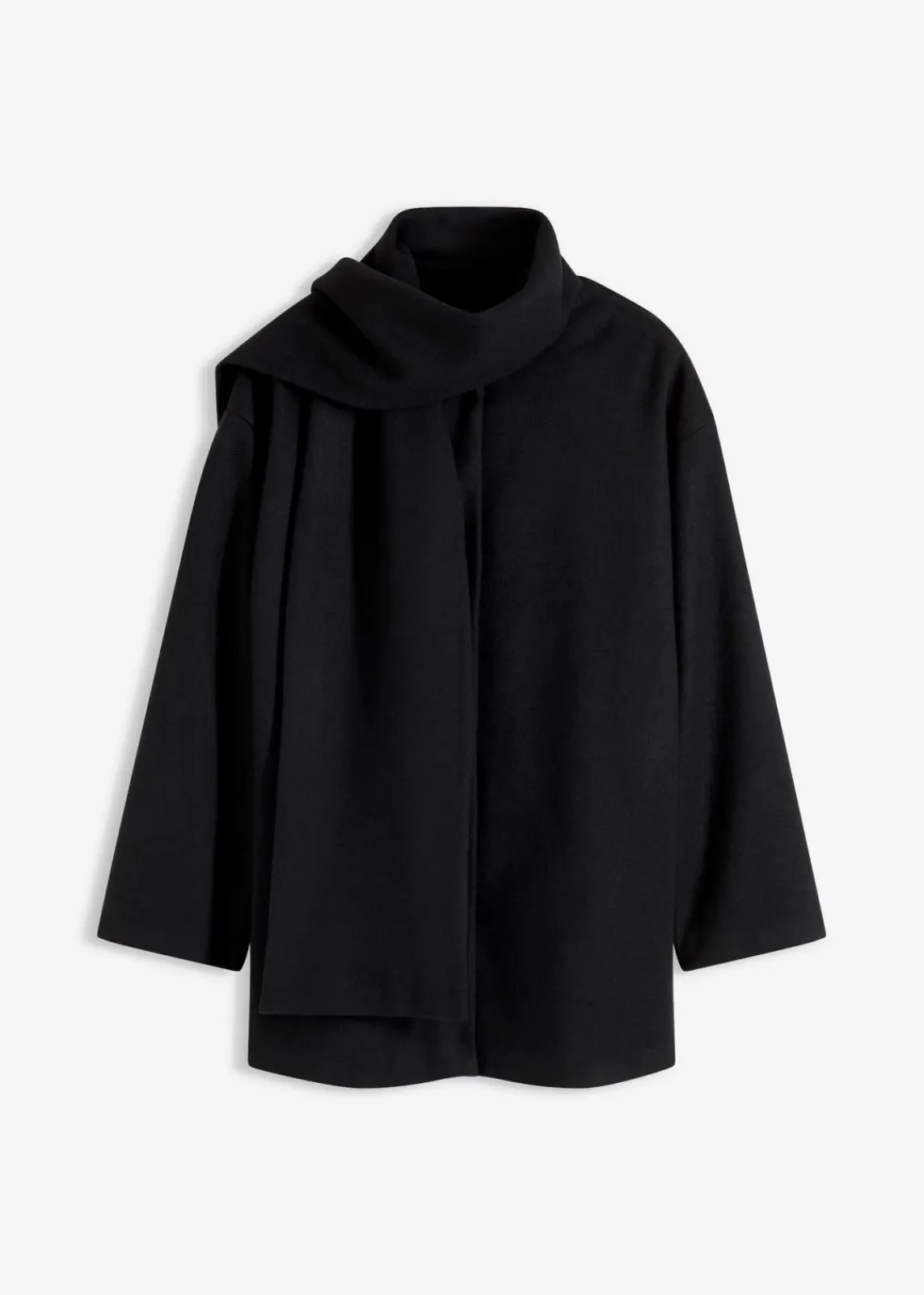 bonprix Bekleidung·Hosen|Nachhaltigere Materialien^Jacke schwarz