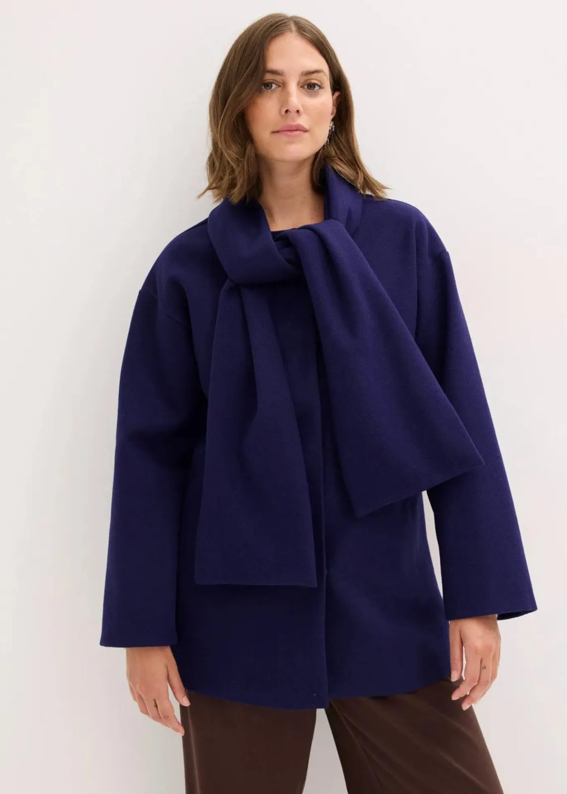 bonprix Jacken & Mäntel|Nachhaltigere Materialien^Jacke dunkelblau
