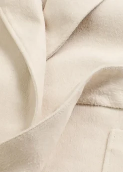 bonprix Jacken & Mäntel|Bekleidung·Hosen^Jacke in Wolloptik kieselbeige