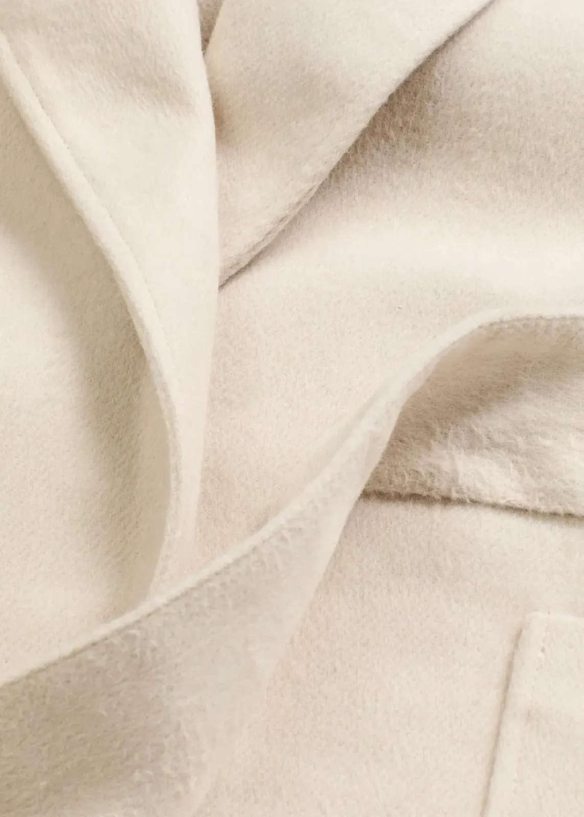 bonprix Jacken & Mäntel|Bekleidung·Hosen^Jacke in Wolloptik kieselbeige