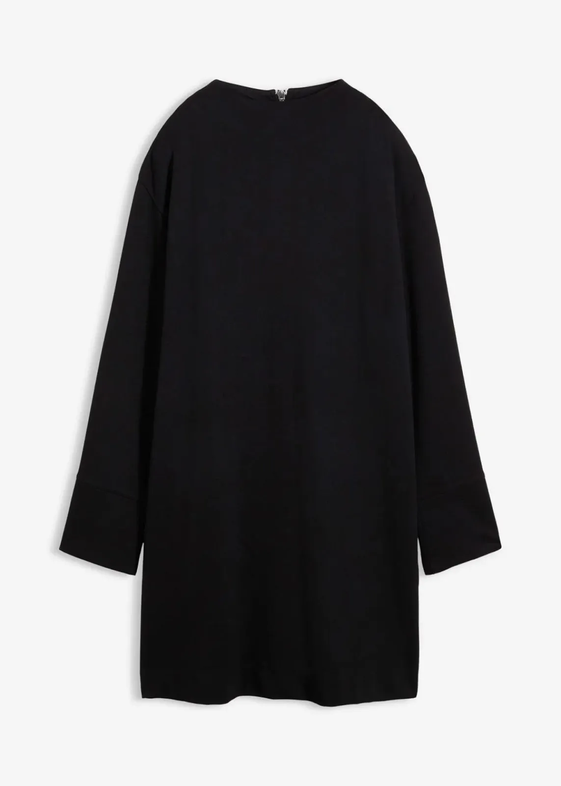 bonprix Bekleidung·Pullover & Strickjacken|Kleider^Jacken-Kleid aus Punto di Roma schwarz