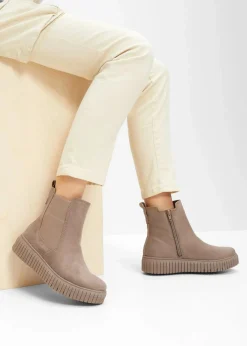 Jana High Heels|Komfortschuhe^Chelsea-Boots taupe