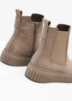 Jana High Heels|Komfortschuhe^Chelsea-Boots taupe