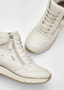 Jana High Heels|Komfortschuhe^High-Top-Sneaker beige