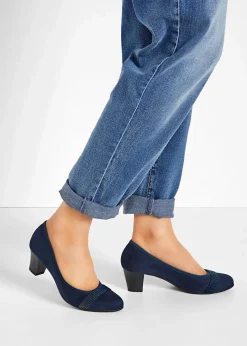 Jana High Heels|Komfortschuhe^Komfort-Pumps in bequemer Weite dunkelblau