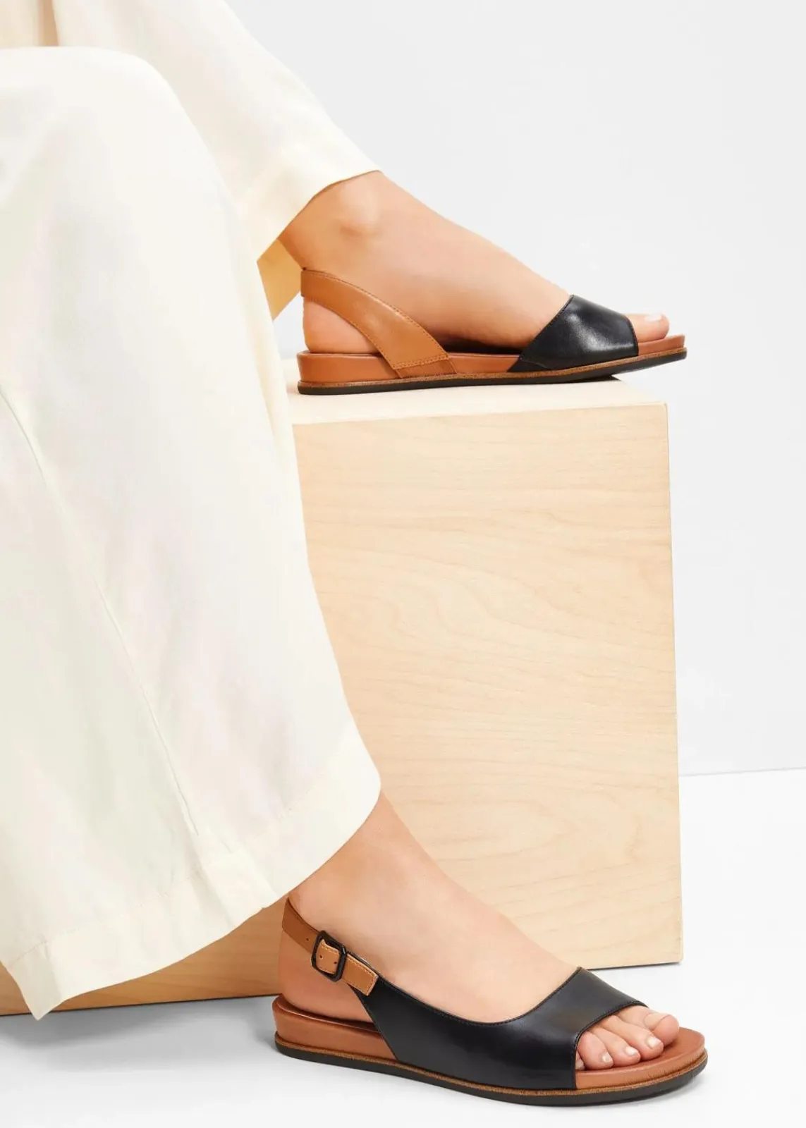 Jana High Heels|Komfortschuhe^Komfort-Sandalen in bequemer Weite schwarz