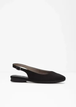 Jana High Heels|Komfortschuhe^Komfort-Sling-Ballerinas in bequemer Weite schwarz