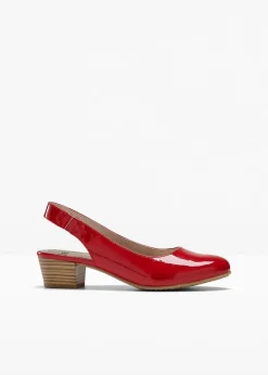 Jana High Heels|Komfortschuhe^Komfort-Slingpumps in bequemer Weite rot
