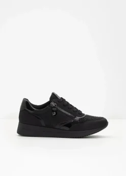 Jana High Heels|Komfortschuhe^Komfort-Sneaker in bequemer Weite schwarz