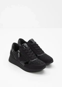 Jana High Heels|Komfortschuhe^Komfort-Sneaker in bequemer Weite schwarz