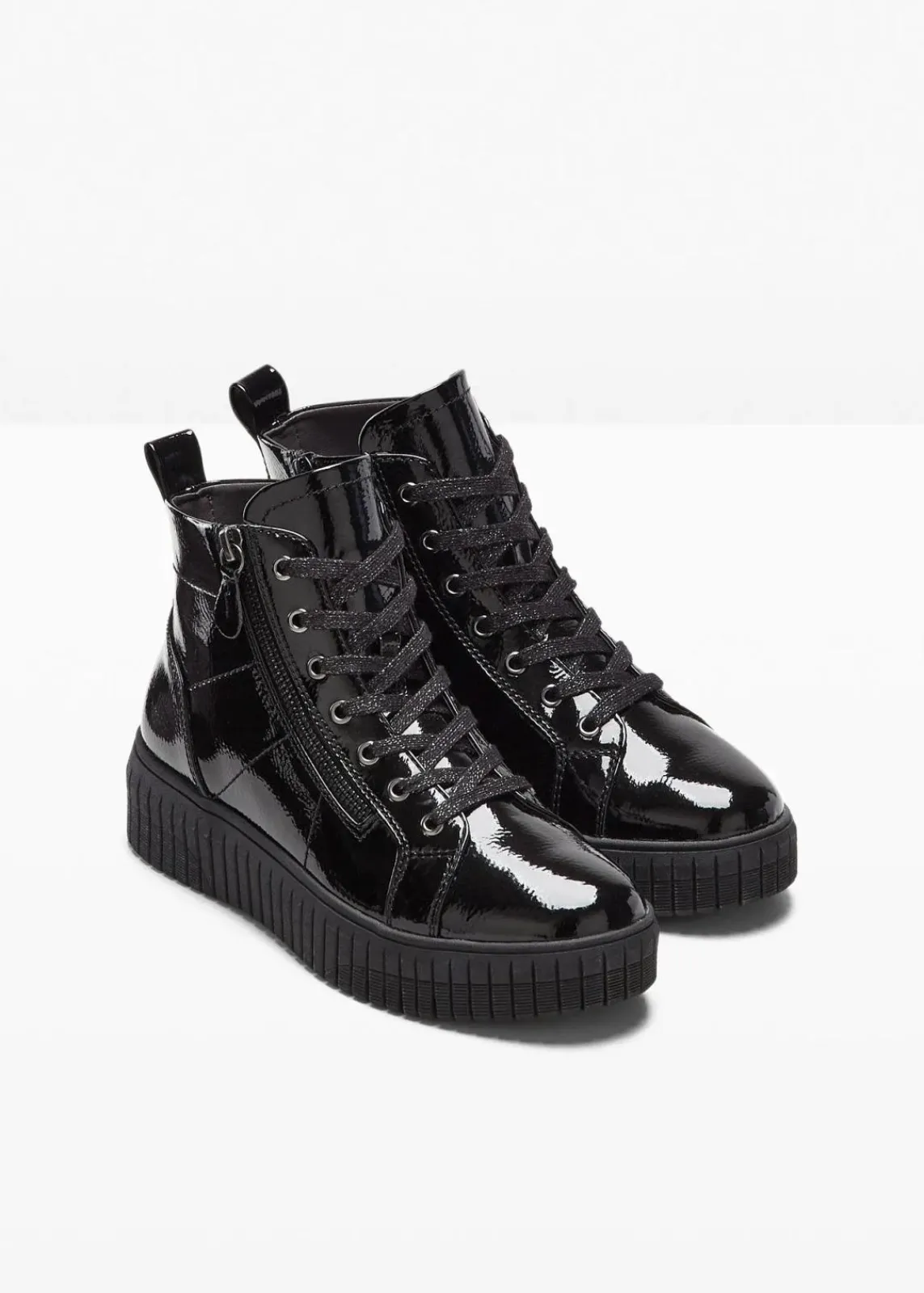 Jana High Heels|Komfortschuhe^Schnürboots schwarz